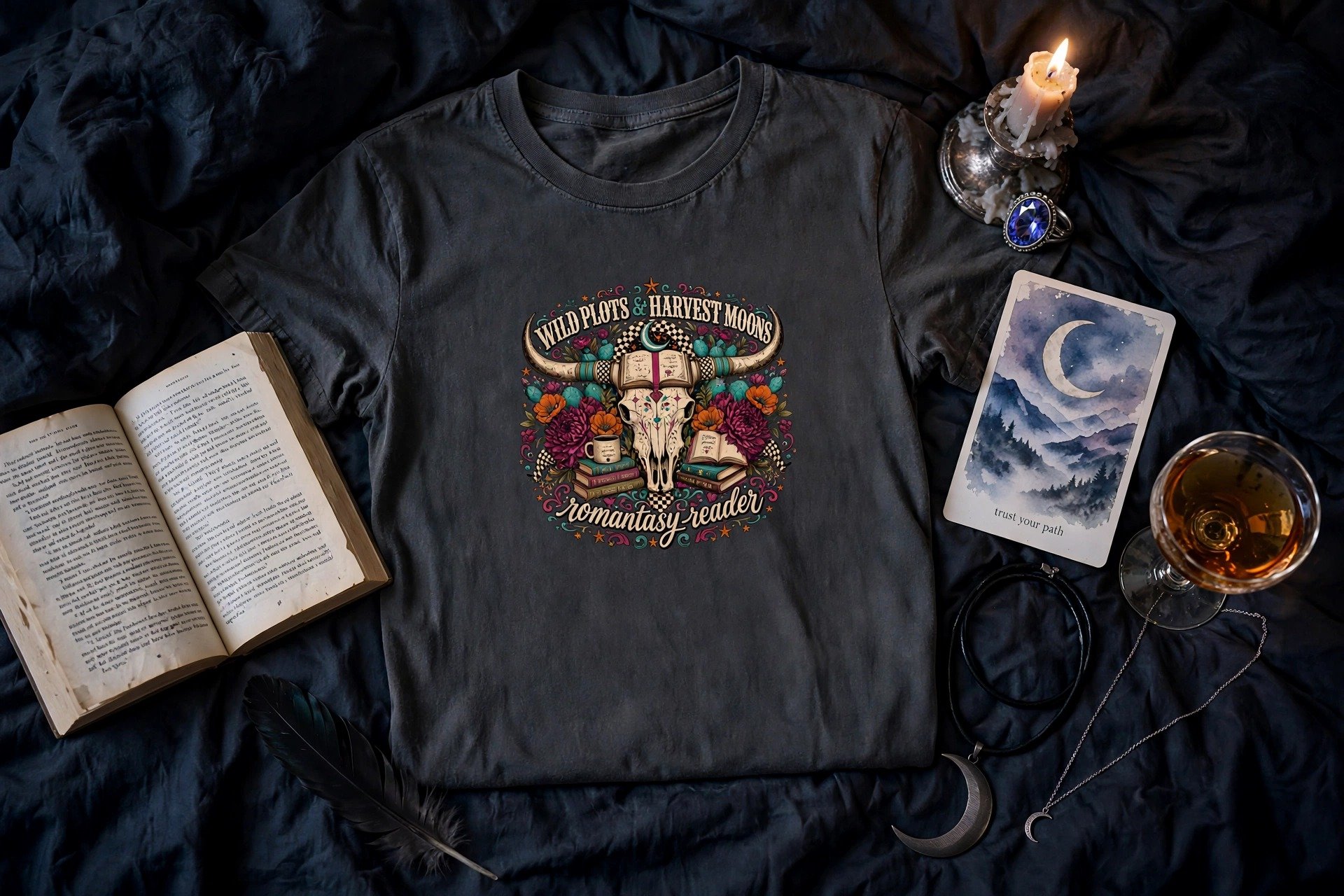 Wild Plots and Harvest Moons Tee product image (2)