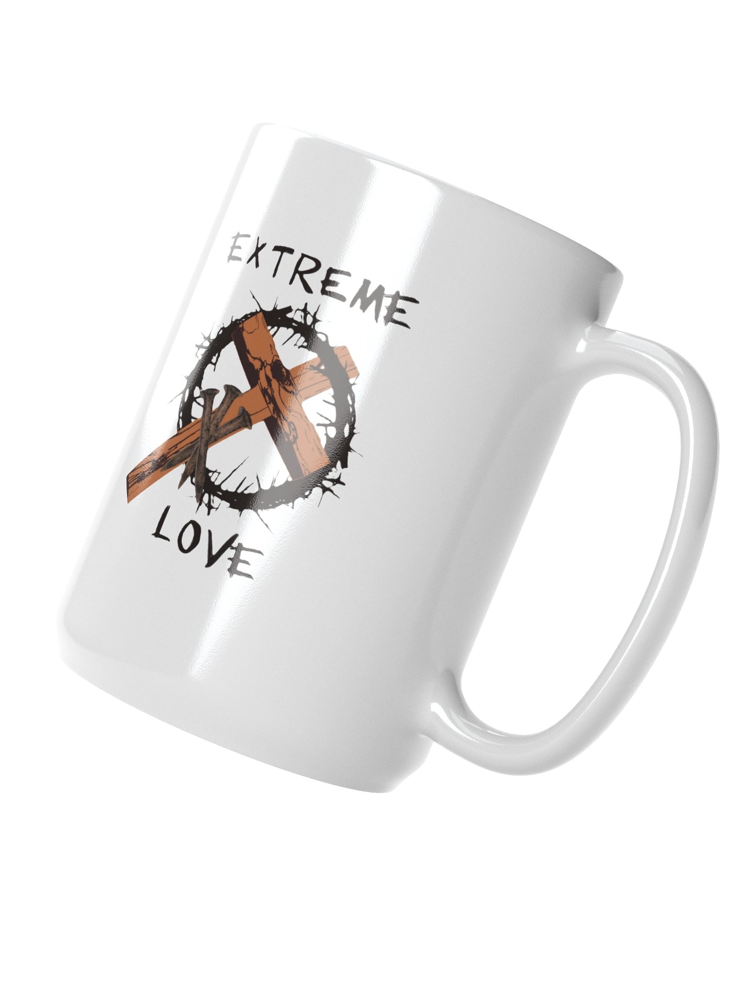 Extreme Love Wooden Cross Mug product image (3)