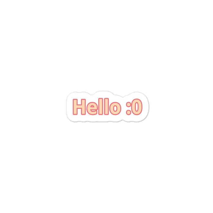 Hello Sticker product image (1)