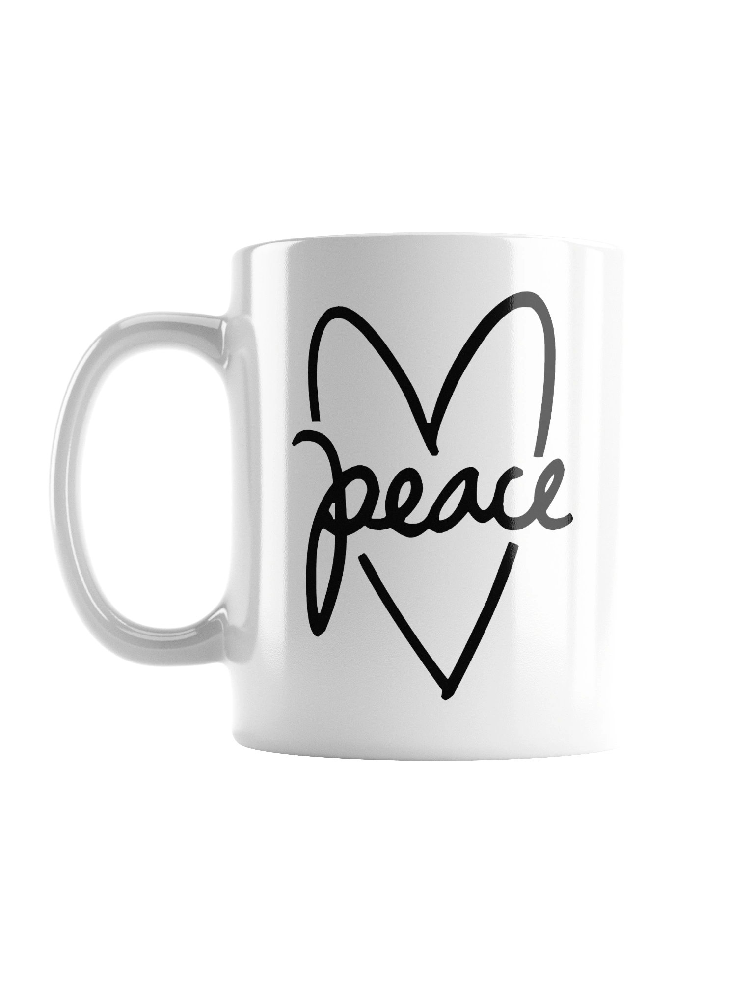 Peace Heart Mug product image (1)