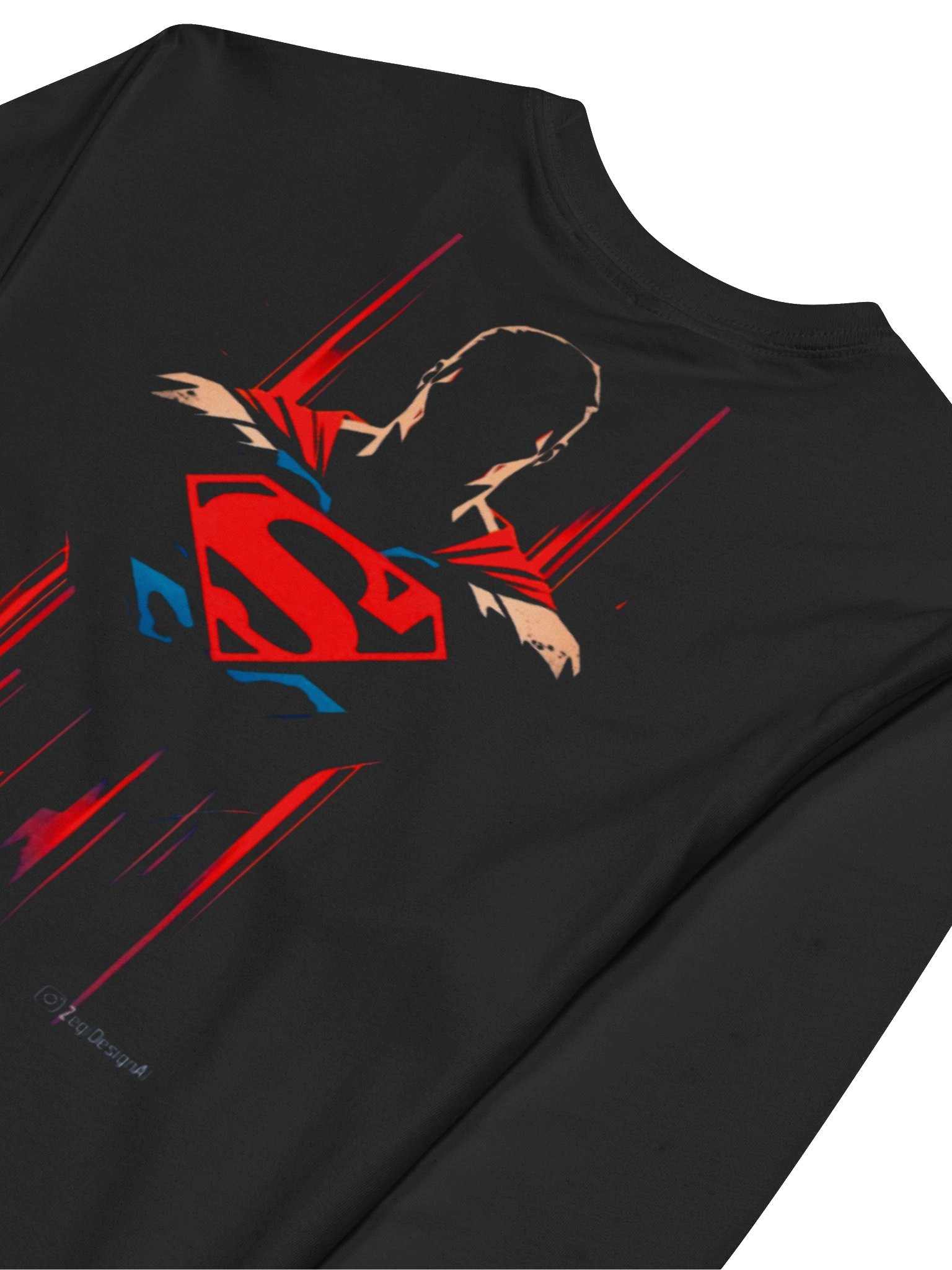 Superman Logo Breakthrough Long Sleeve Shirt product image (4)