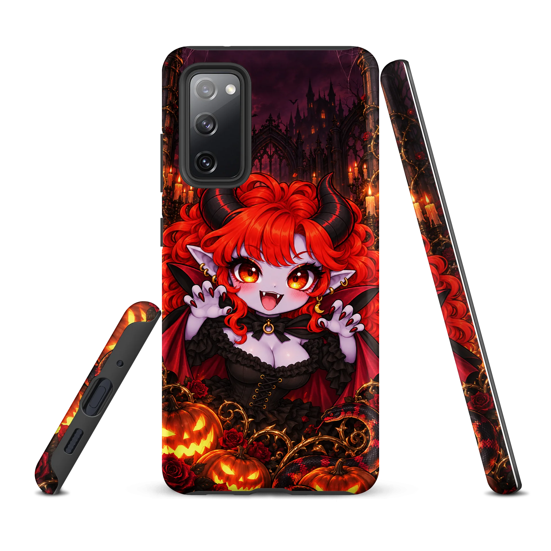 Cute Halloween Devil Girl Samsung Tough Case product image (2)