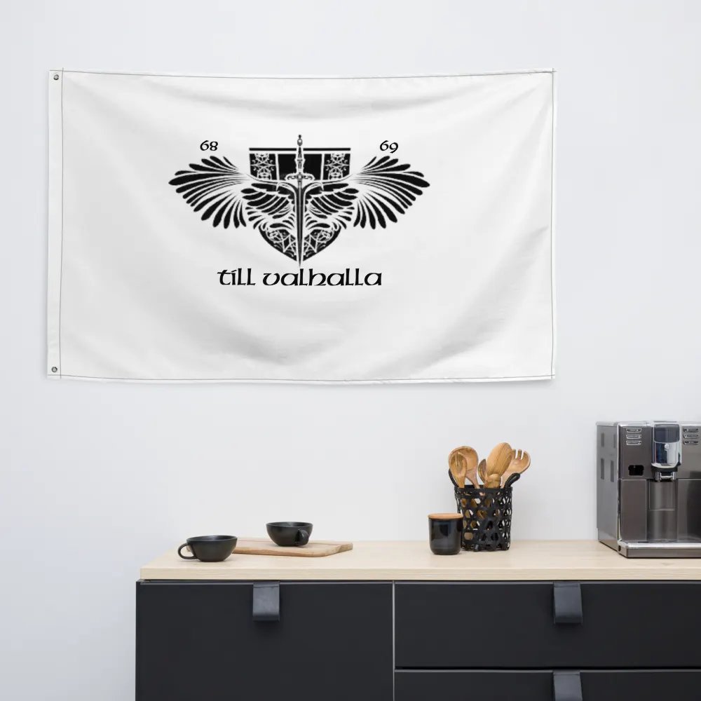 Remembrance Till Valhalla Flag product image (6)