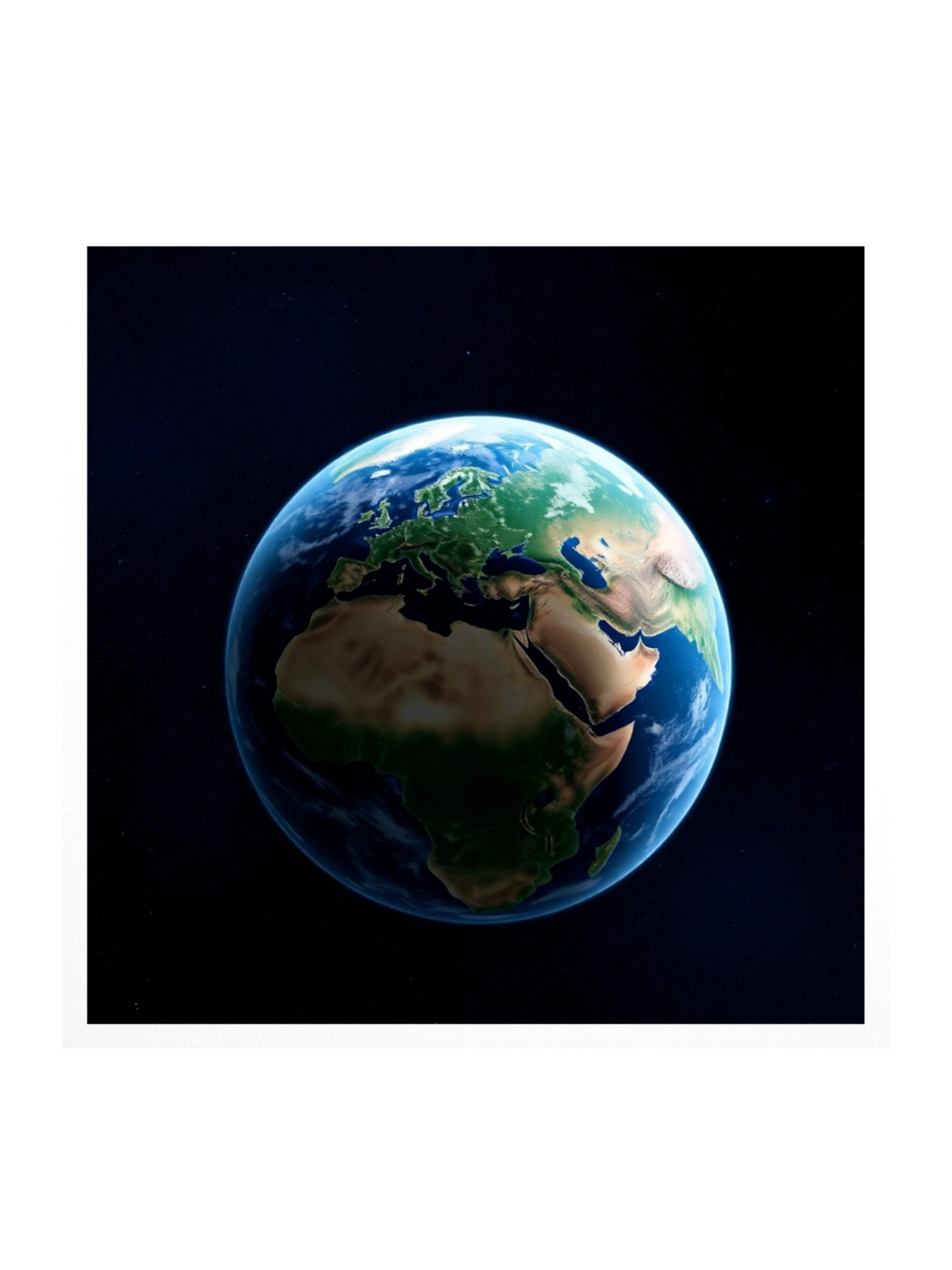 'Earth From Space' Sickers product image (1)