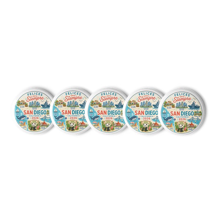 Felices para Siempre Int’l Convention San Diego California Landmarks Pin product image (2)