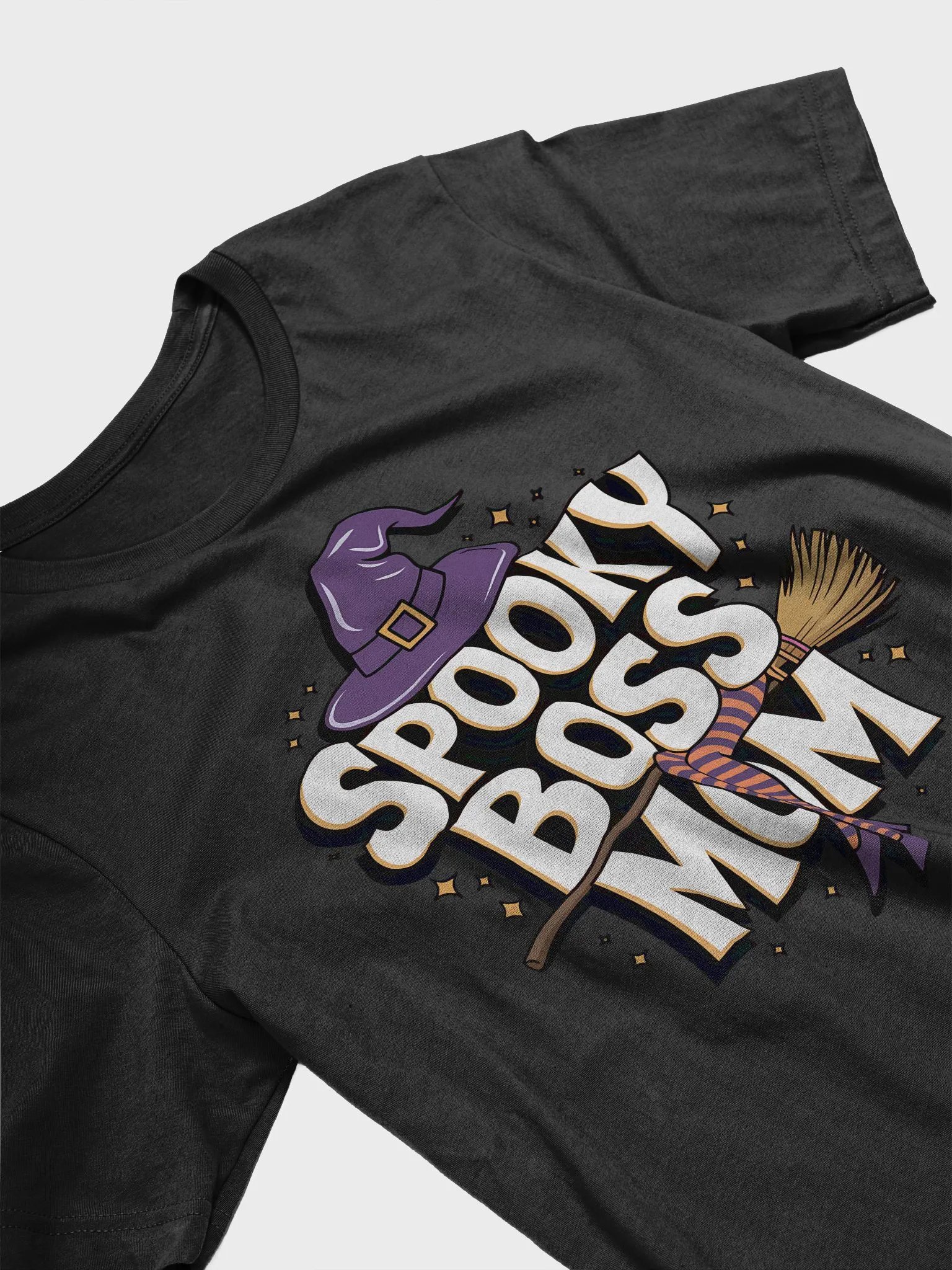Spooky Boss Mom Witchy T-Shirt product image (13)
