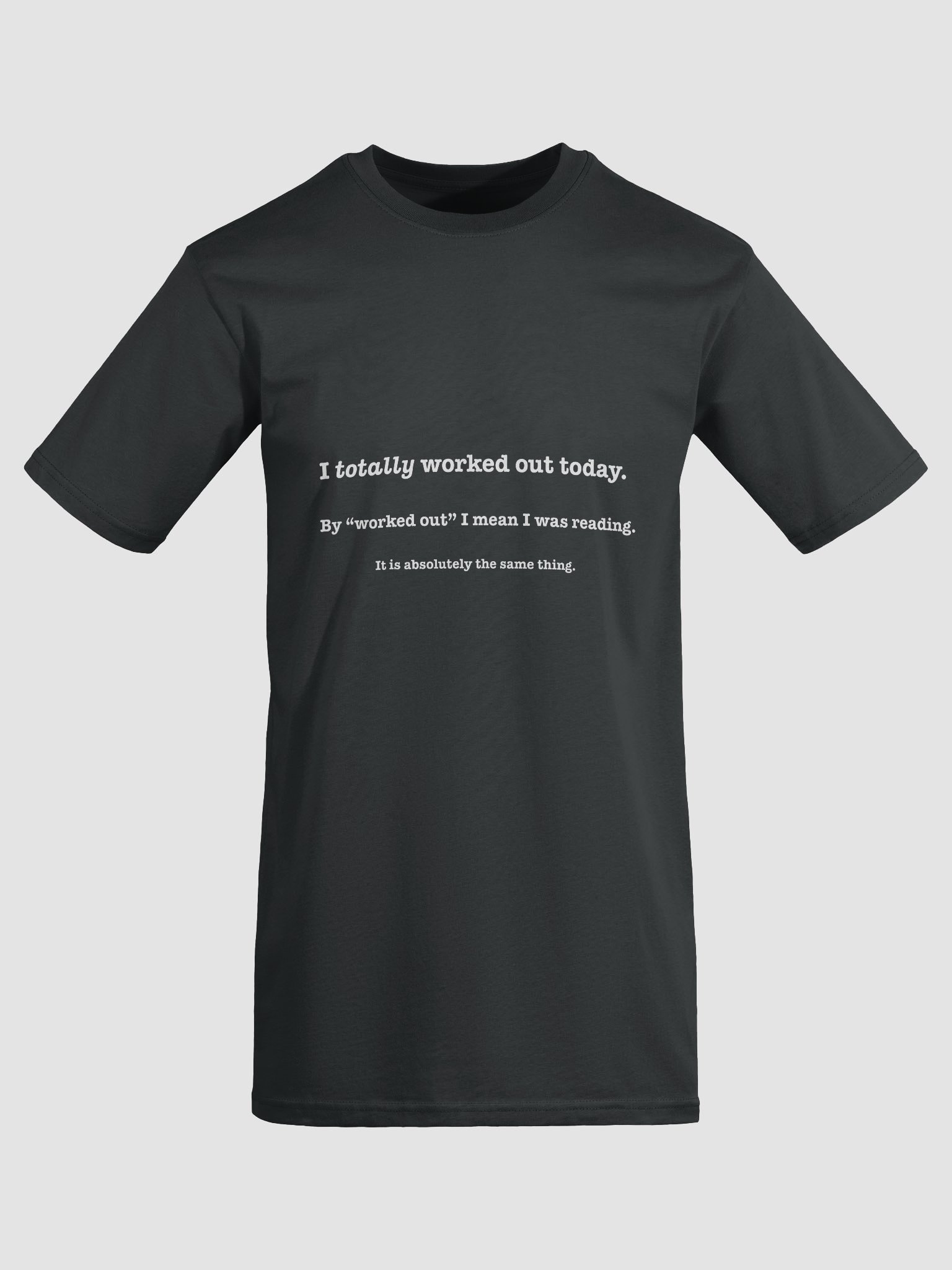 The Reader’s Workout Heavyweight Tee product image (2)