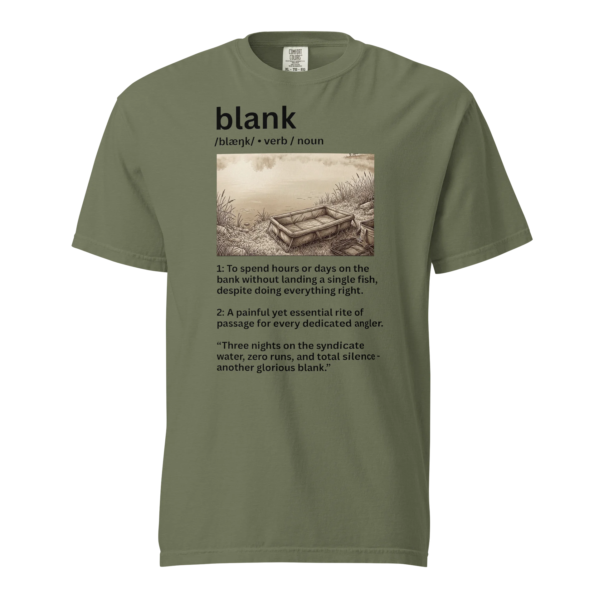 “Blank" Illustrated Dictionary Definition T-Shirt product image (45)