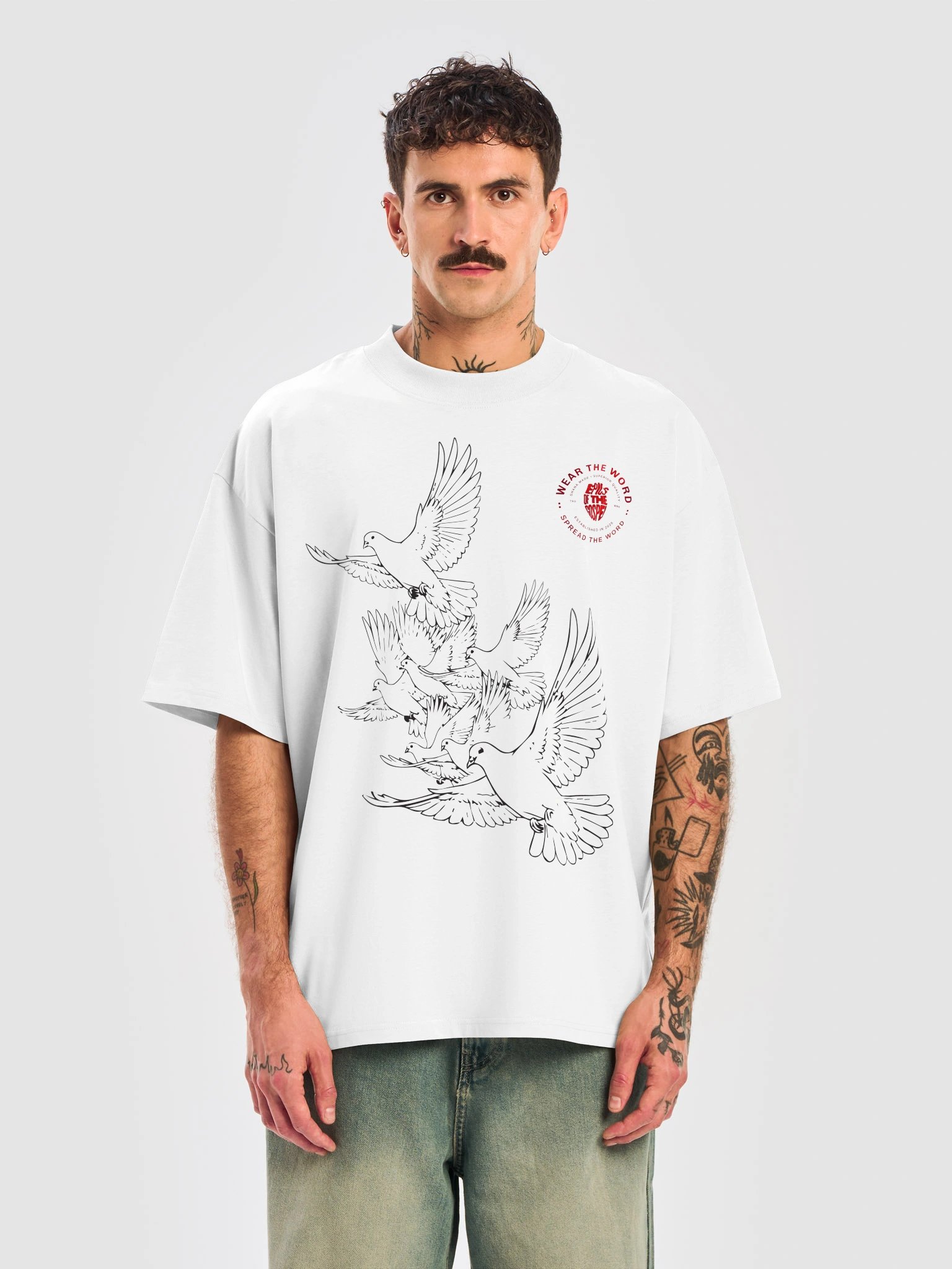 'GRACE IS ENOUGH' Oversized Tee product image (5)
