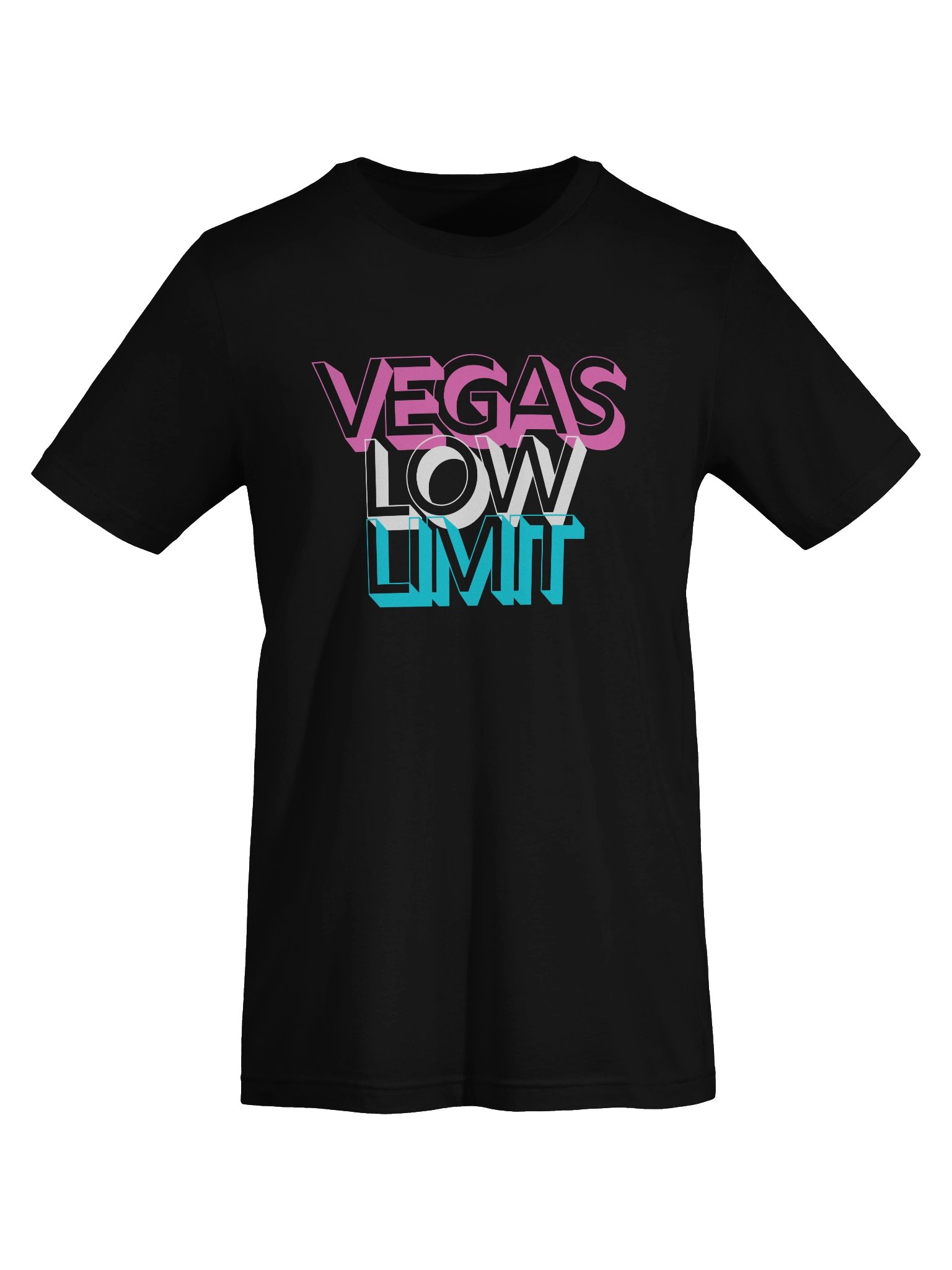 Vibrant Vegas Low Limits T-Shirt product image (7)