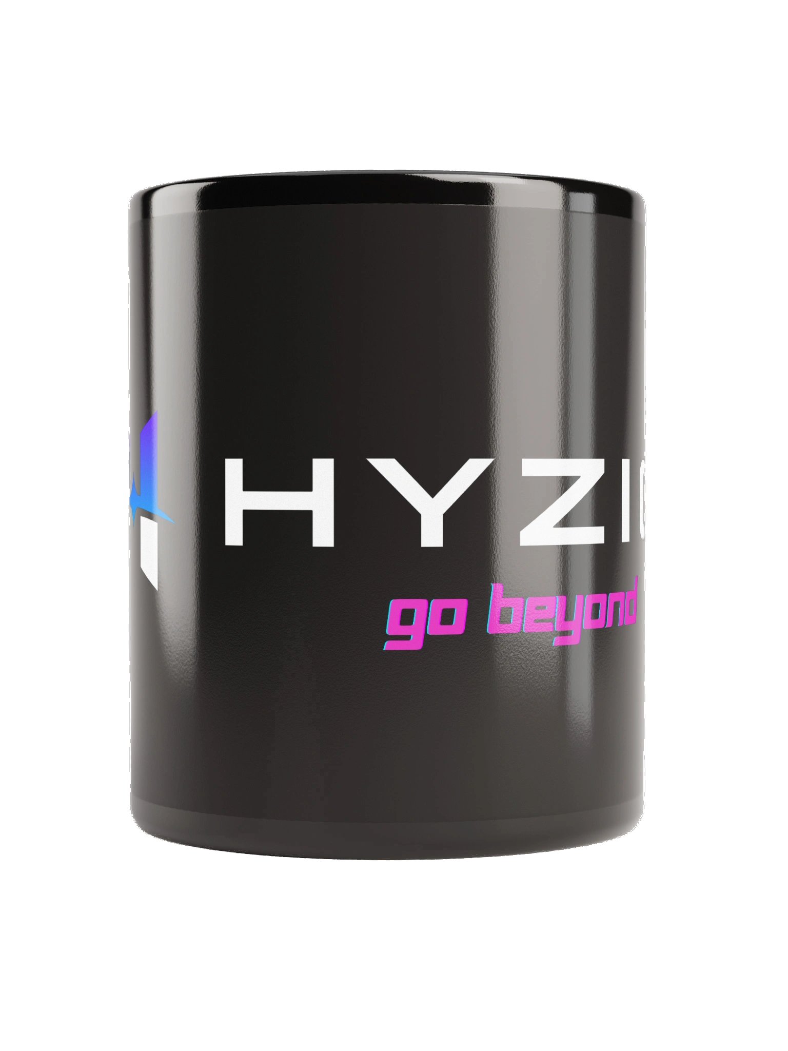 HYZION Go Beyond Black Mug product image (3)