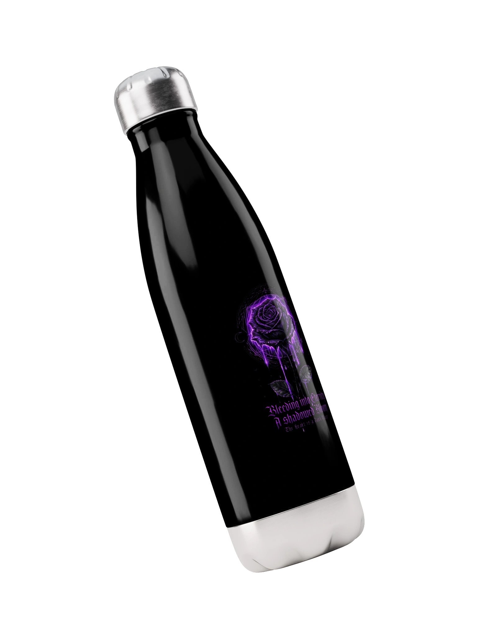 Bleeding into Eternity — Neon Purple Rose Bottle product image (3)