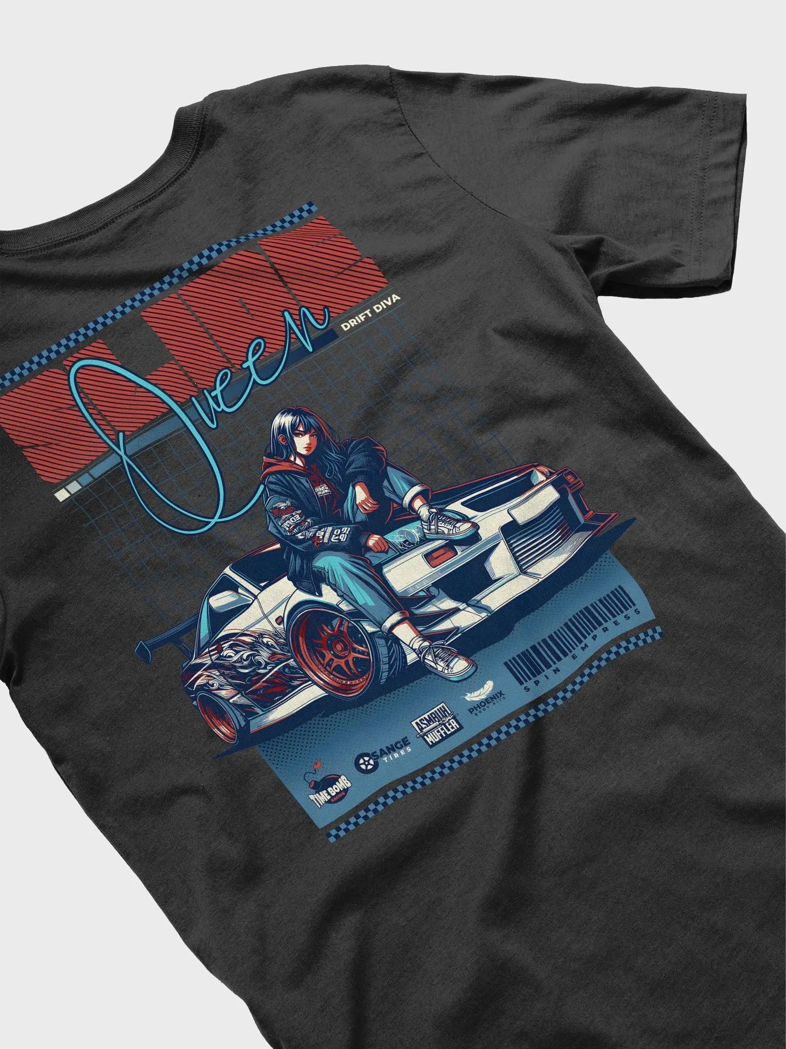 Slide Queen Anime T-Shirt product image (1)