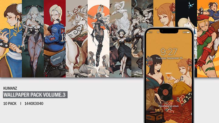 [Free] Kumanz Illustration Wallpaper Pack Volume 3 product image (2)