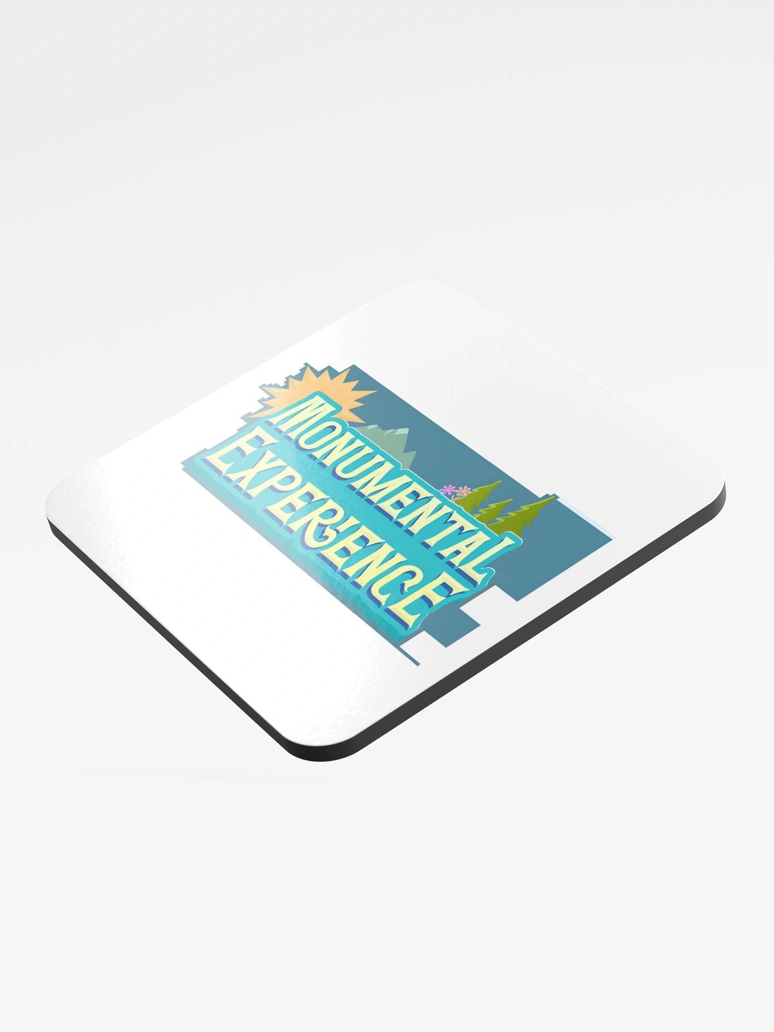 Monumental Experience Glossed Cork Coaster product image (3)