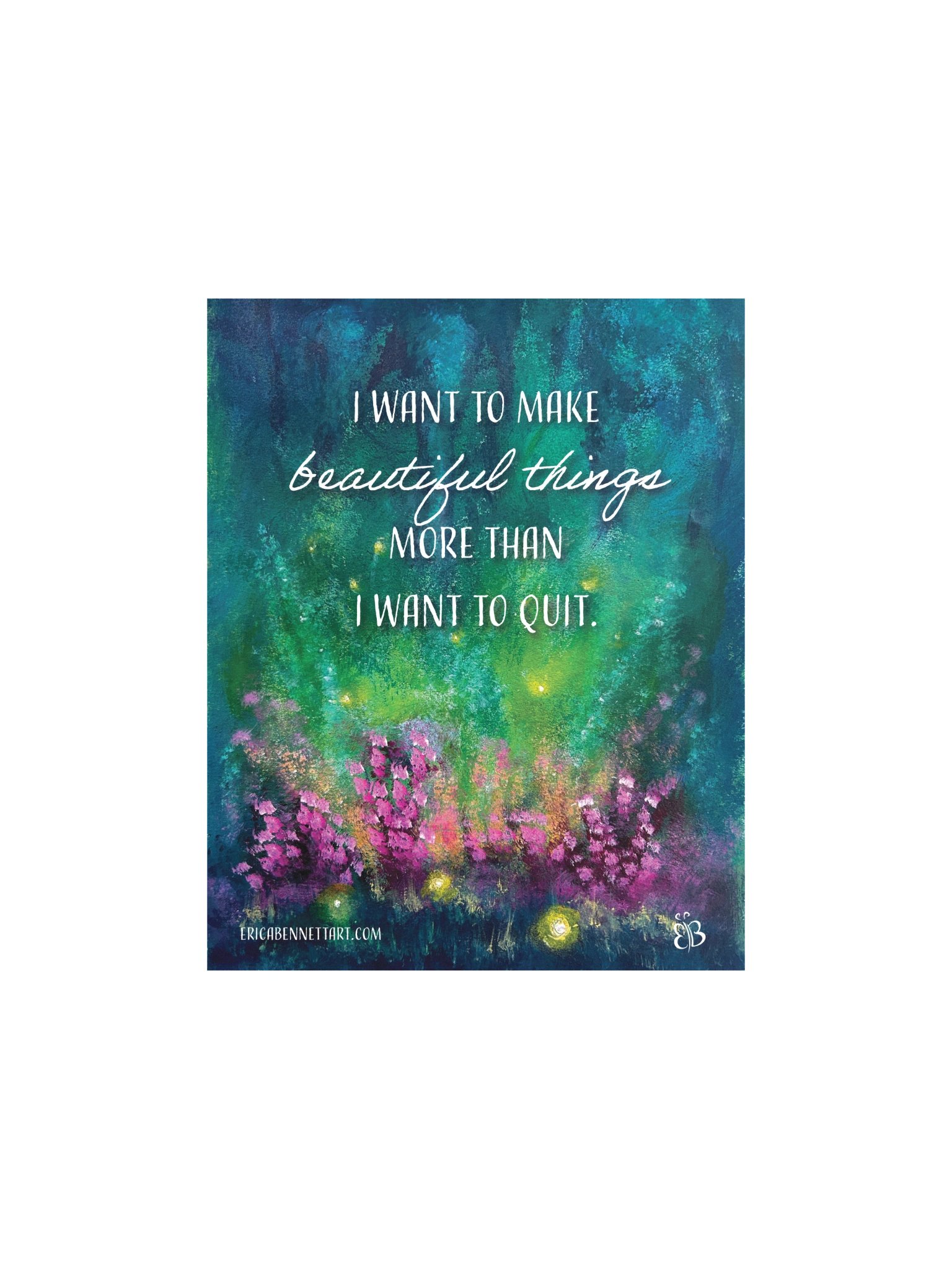 Beautiful Things Motivational Poster product image (1)