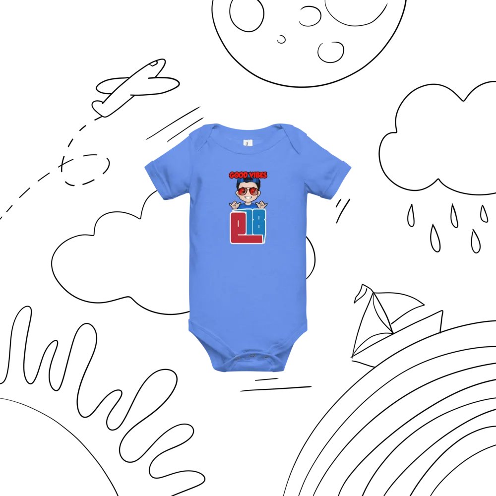 E18 Good Vibes Baby Onesie product image (7)