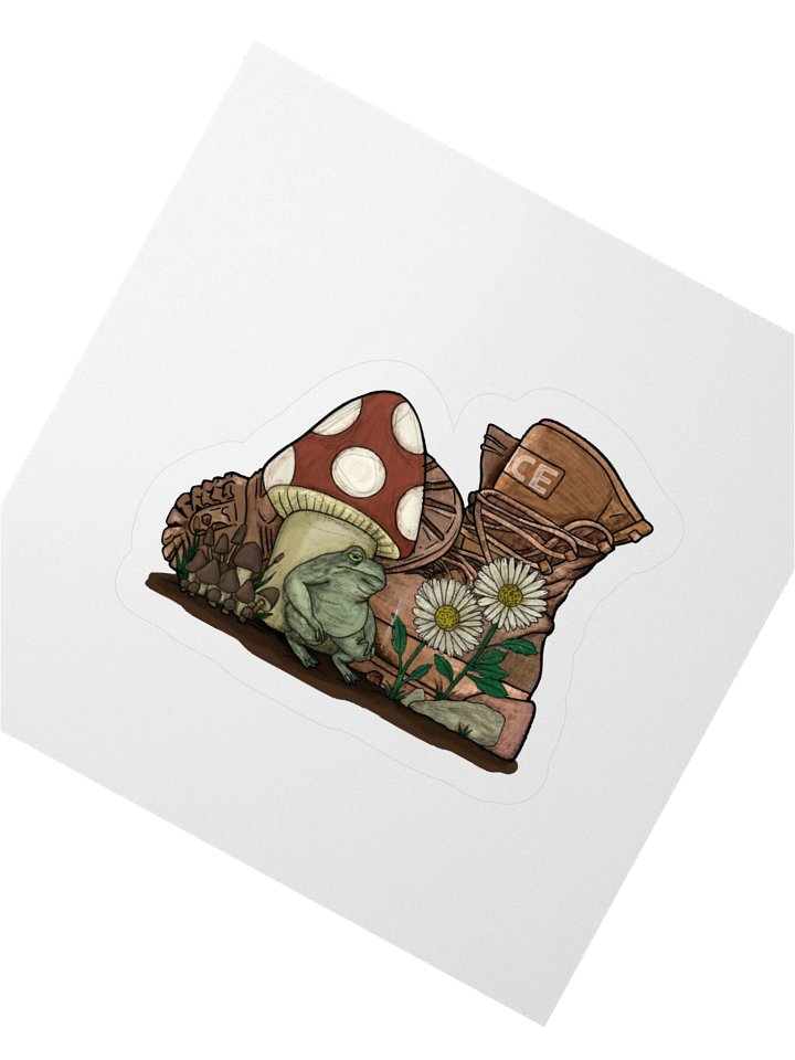This Frog Don't Dance - Sticker product image (4)
