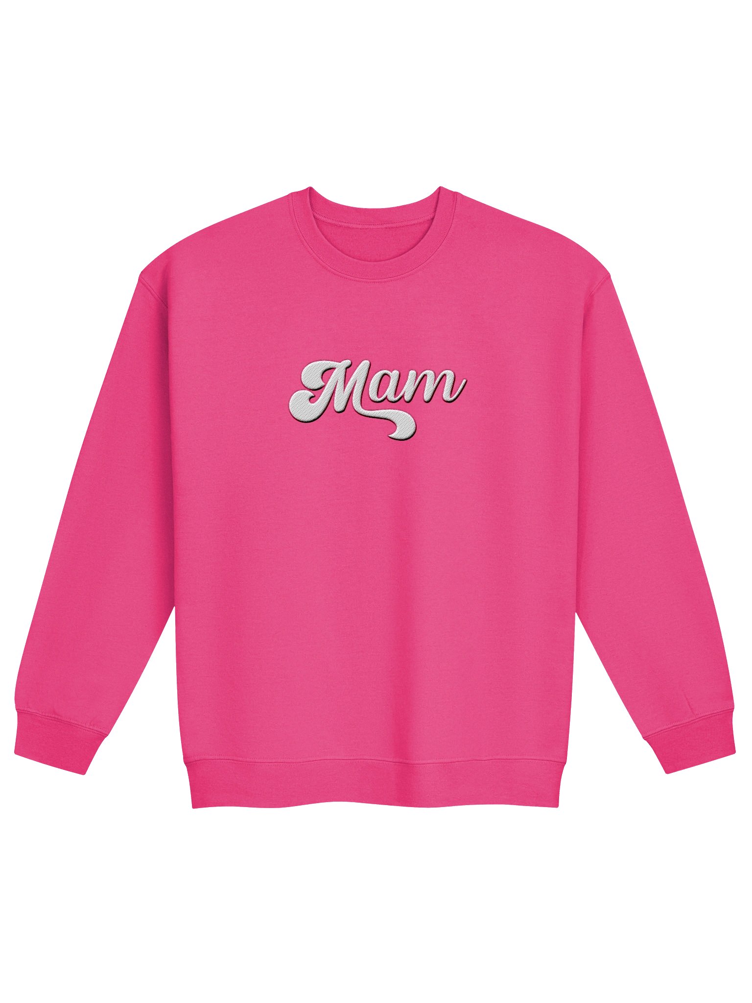 Mam 🩷 Embroidered Sweatshirt in Irish / Gaeilge / Gaelic product image (3)