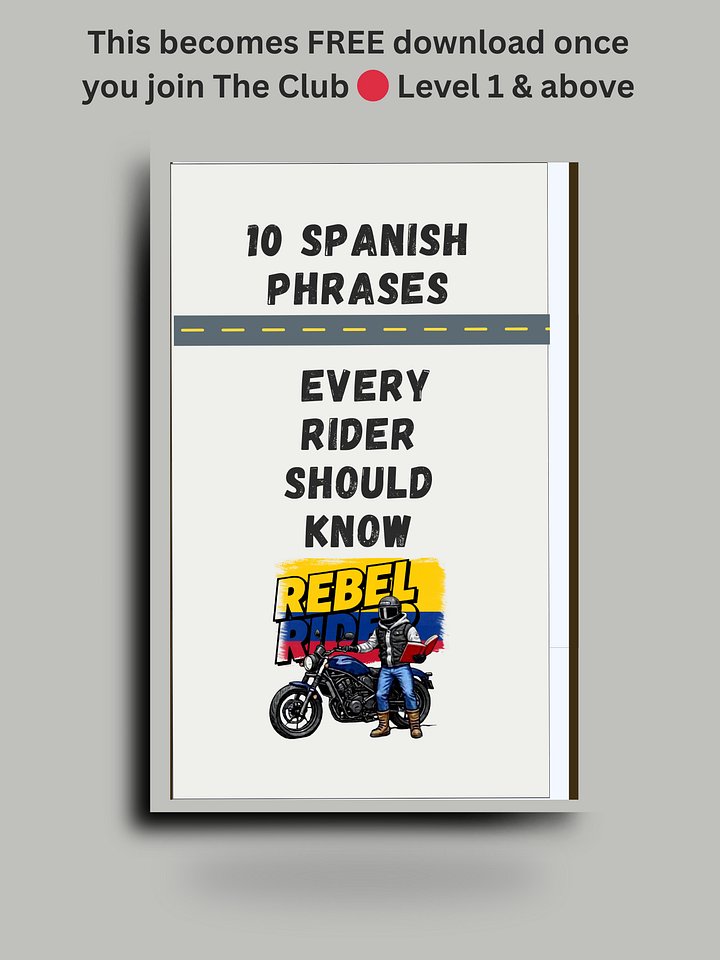 📕 10 Spanish Phrases Riders Should Know product image (2)