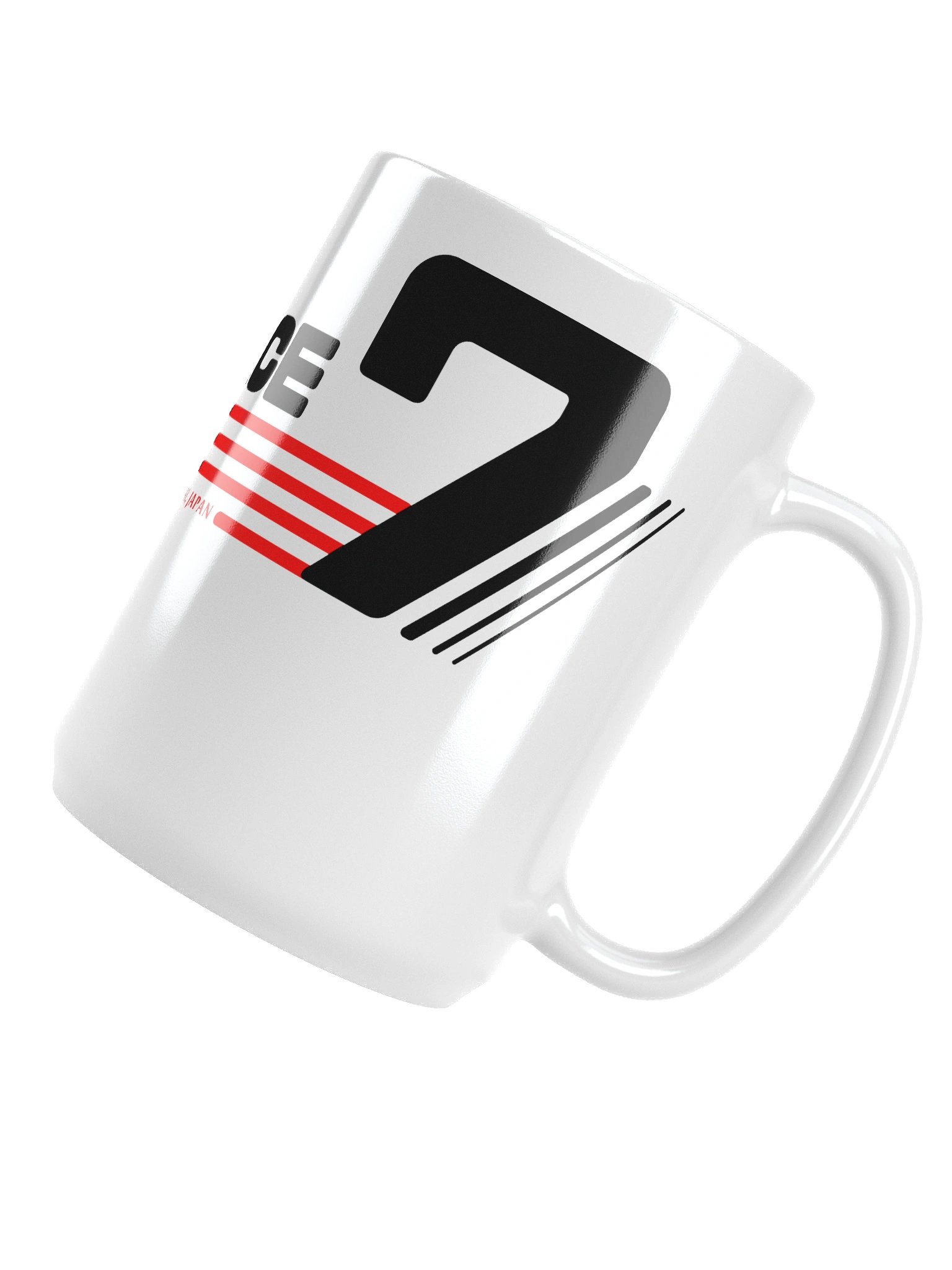 Hosaka Ono-Sendai Cyberspace 7 mug (horizontal/black on white) product image (5)