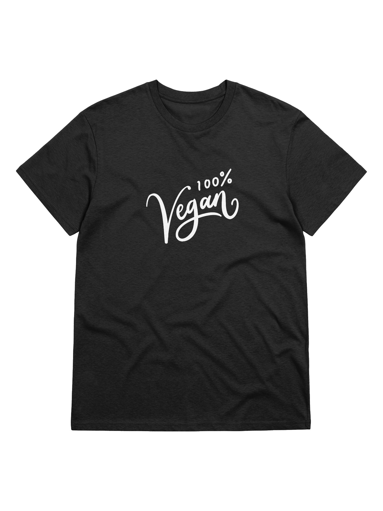 100% Vegan Cursive Graphic Tee product image (9)
