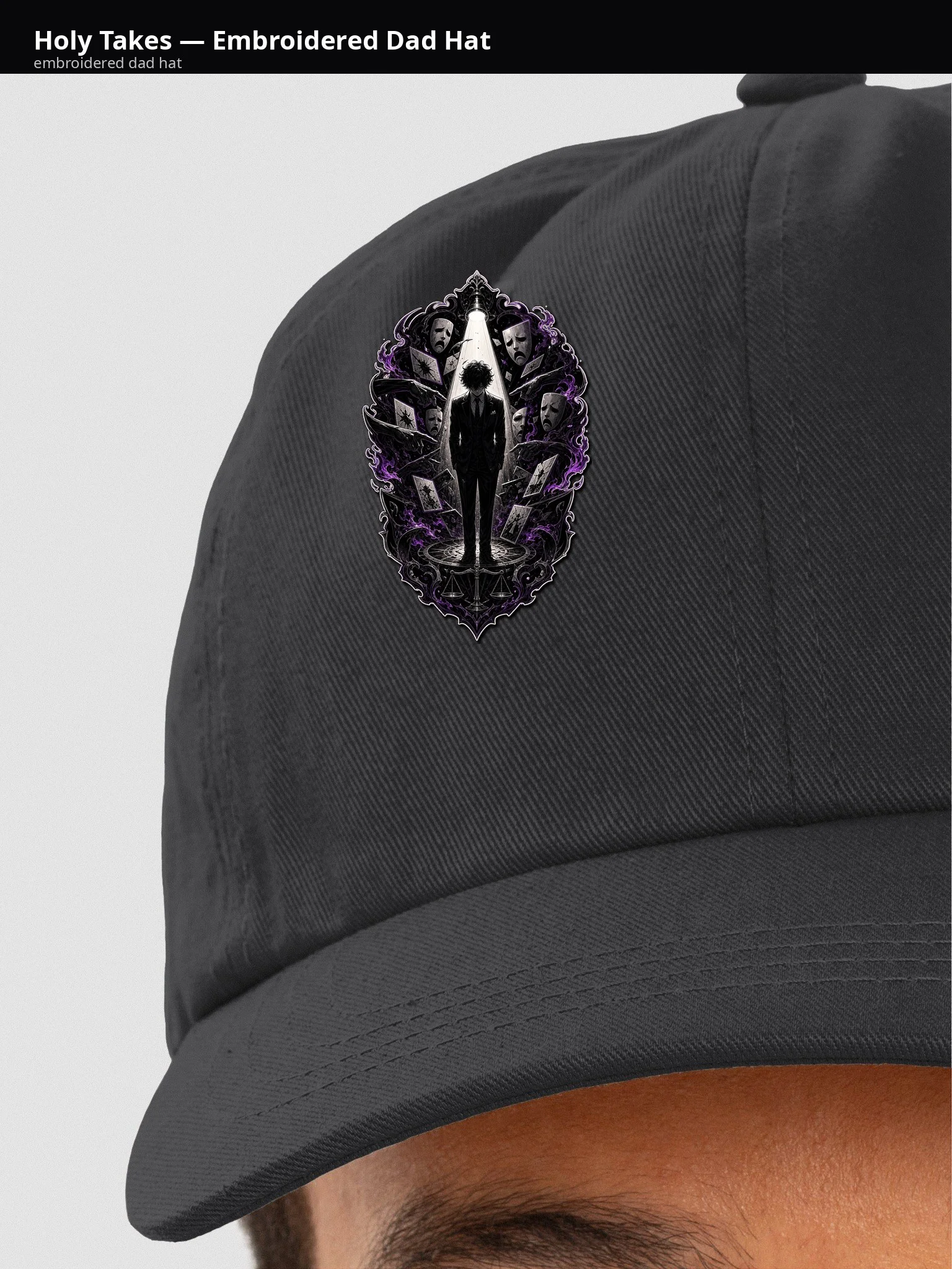 Holy Takes — Embroidered Dad Hat - qMXbZA