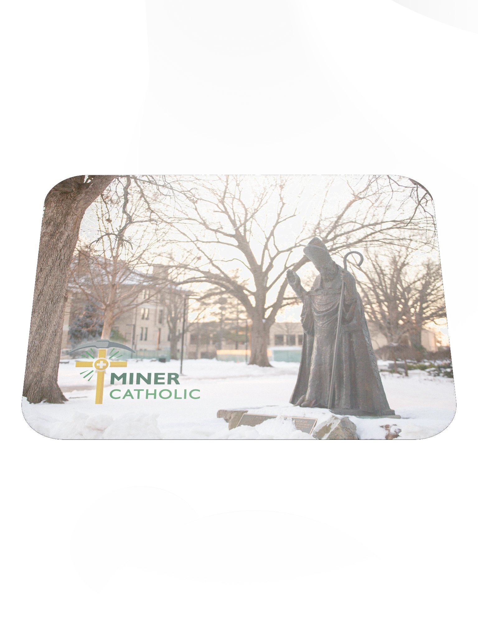Winter St. Patrick Mouse Pad product image (1)