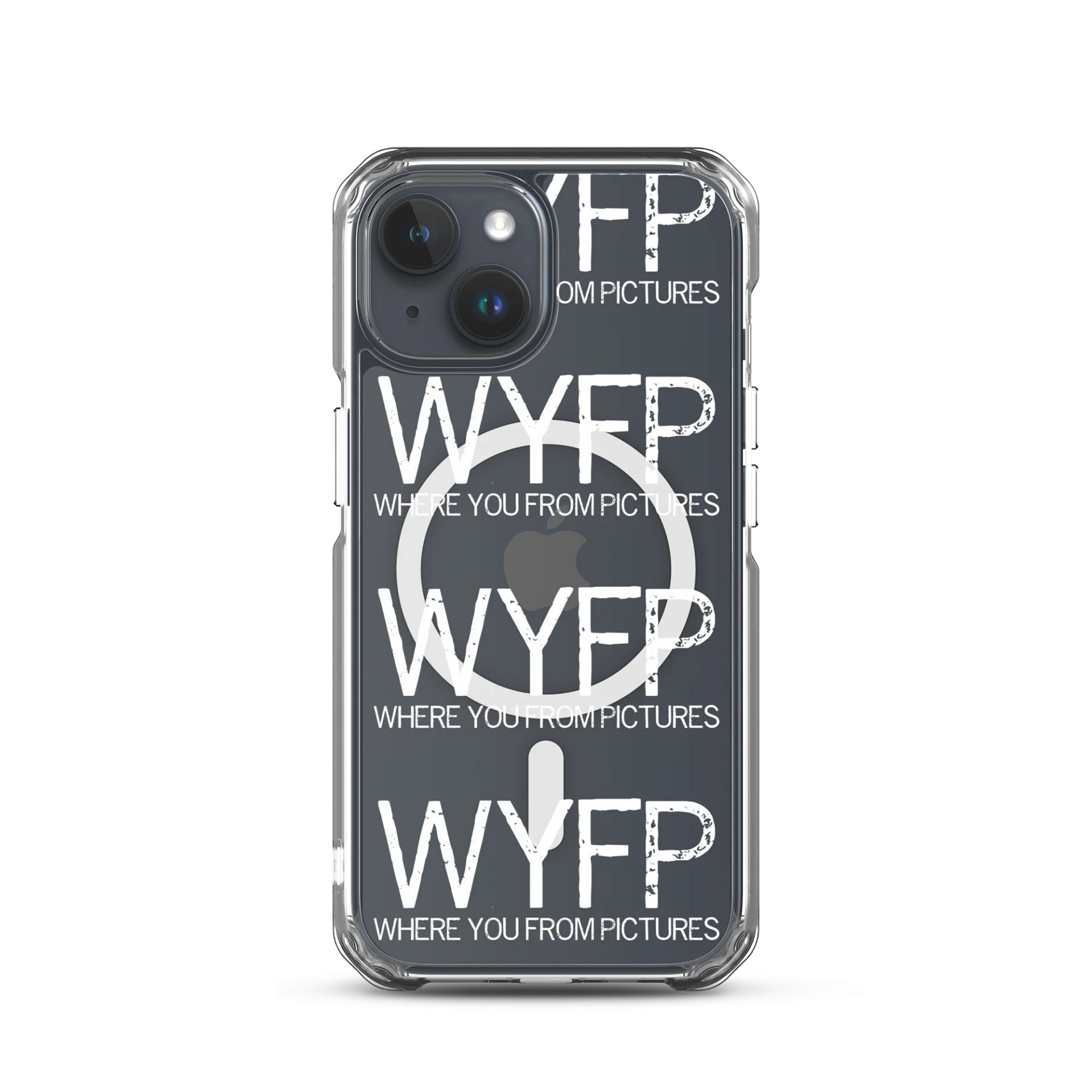 Where You From Pictures - iPhone MagSafe® Clear Case product image (1)