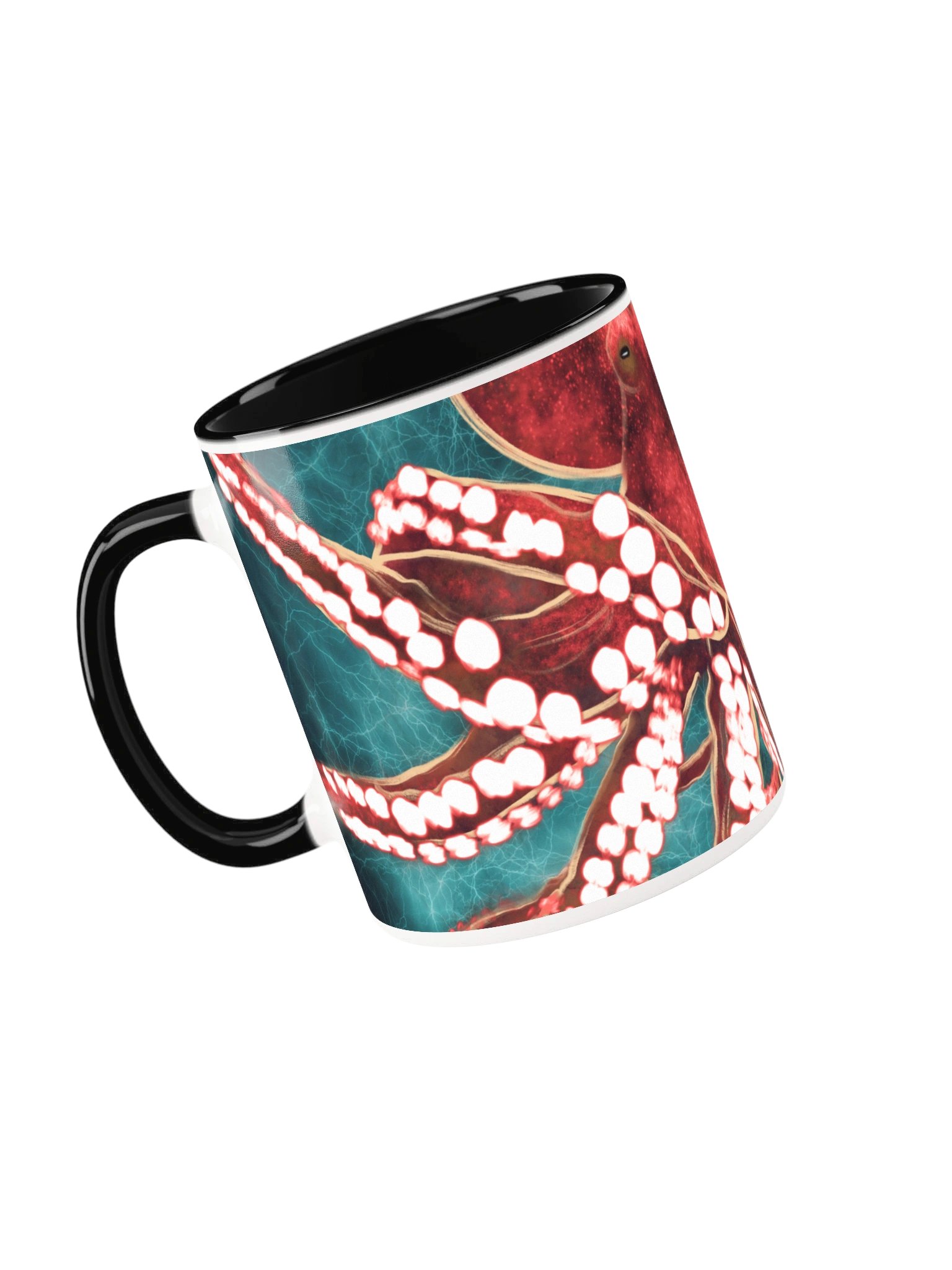 The Sentinel — Superhero Octopus Mug product image (1)