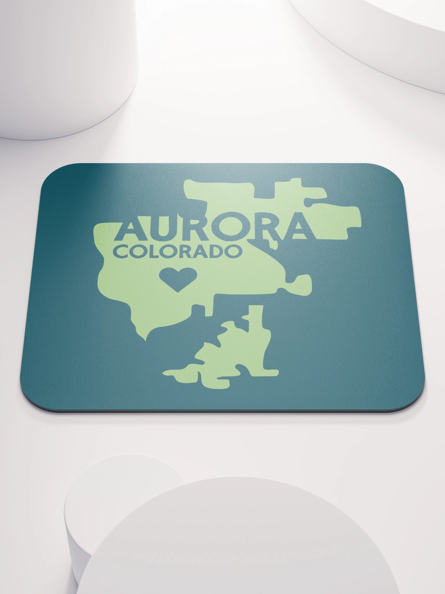 Aurora Map Mouse Pad product image (1)
