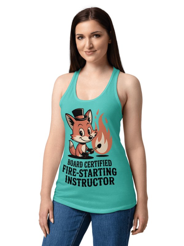 Board Certified Fire-Starting Instructor Manifestor Tank Top product image (1)
