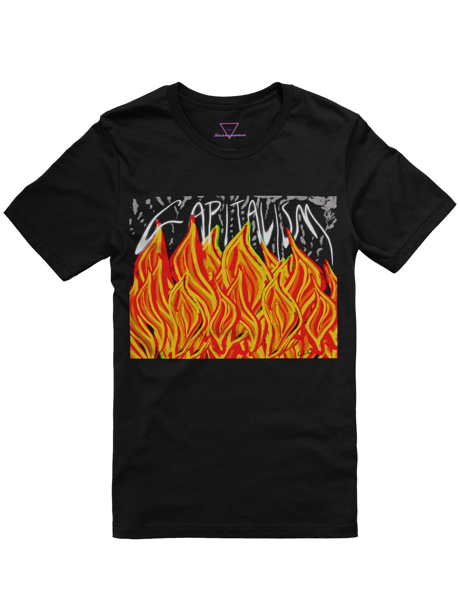 Burn Capitalism Down tee product image (3)
