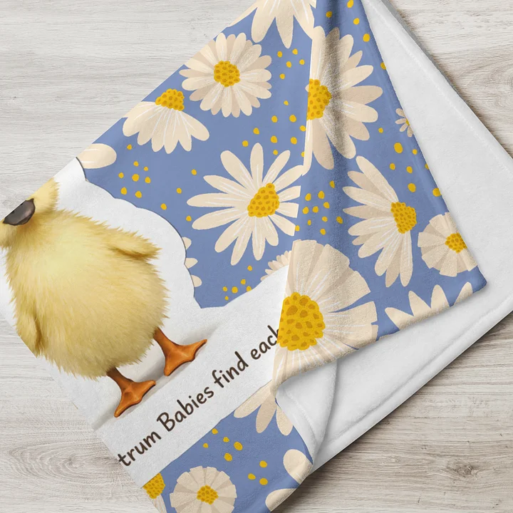 Z's Spectrum Babies Throw blanket. product image (2)