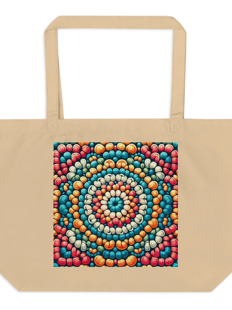 Orange Kaleidoscope Tote product image (2)