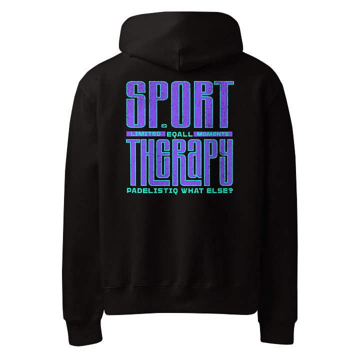 PADELISTIQ Sport Therapy Bella Butterfly Champ Hoodie R3CVR.i by EQALL® Essentials_Blue product image (5)