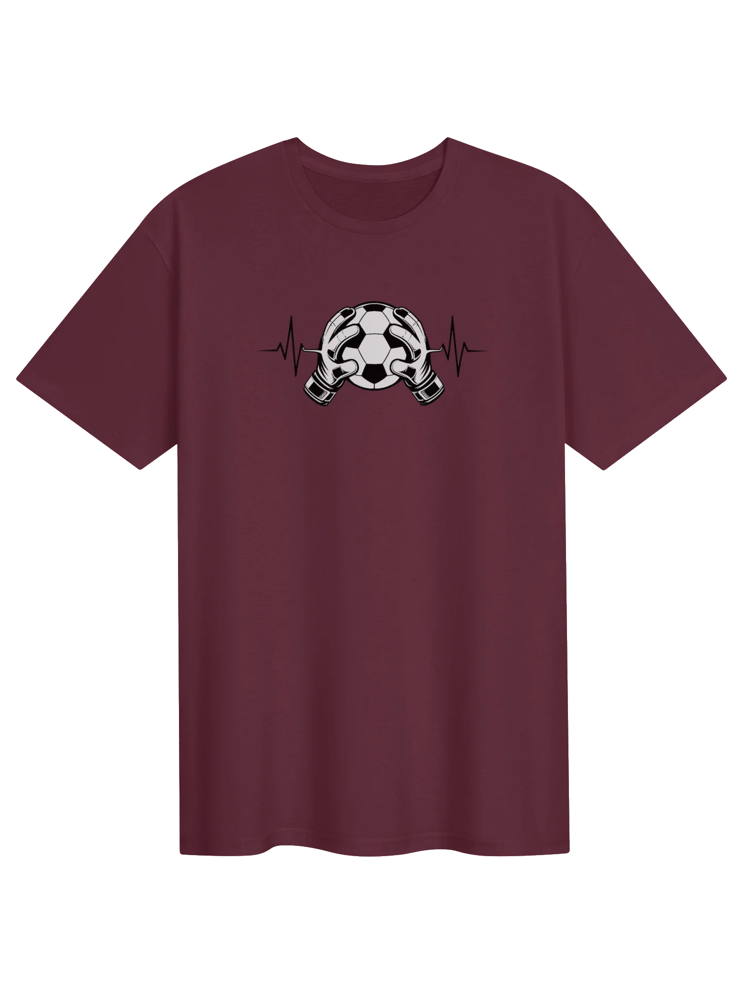 Goalkeeper Heartbeat Soccer Tee product image (1)