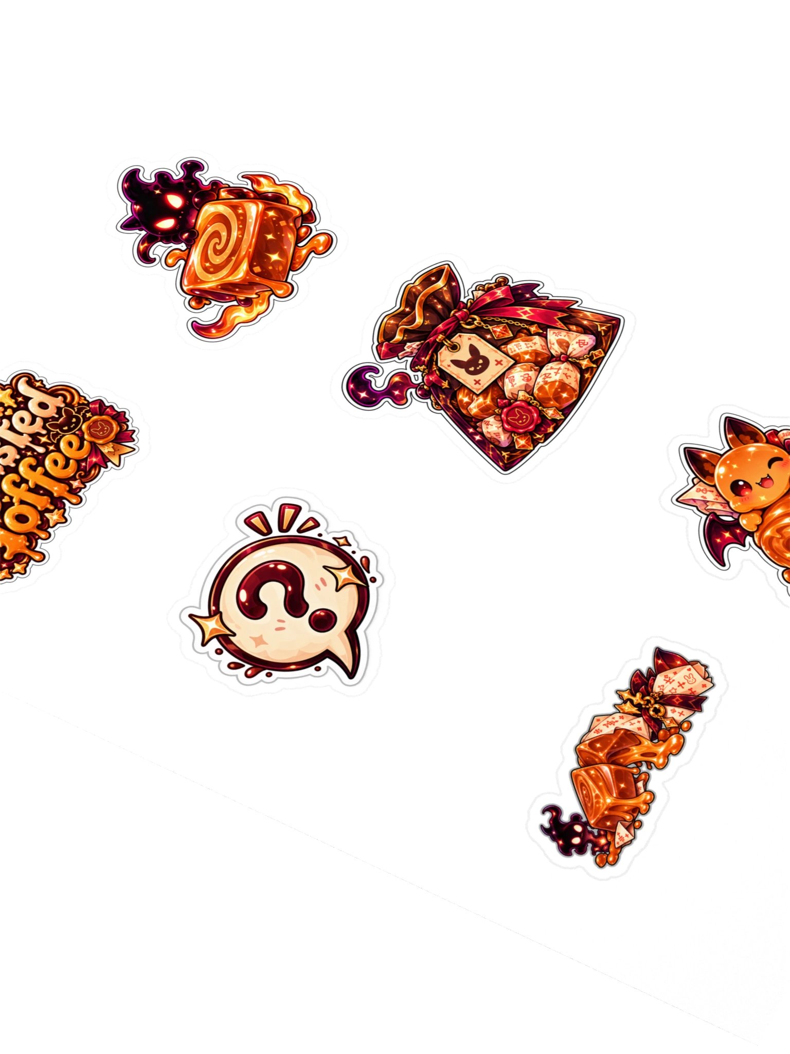 The AFK Cafe™ Twisted Toffee | 6-Piece Sticker Pack Vol. 2 product image (2)