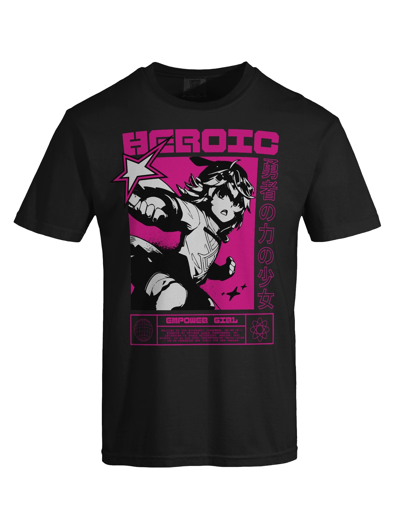 Stylish Y2K Anime T-Shirt Celebrating Heroic Girls and Pride product image (51)