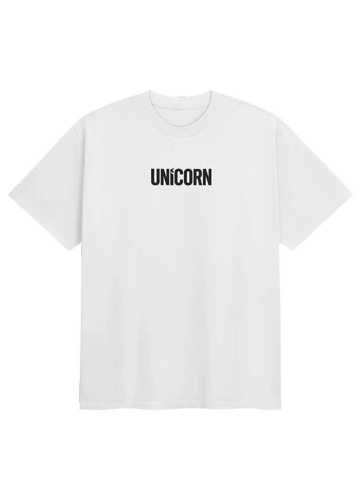 UNICORN® Heavy Chest Tee — White product image (1)