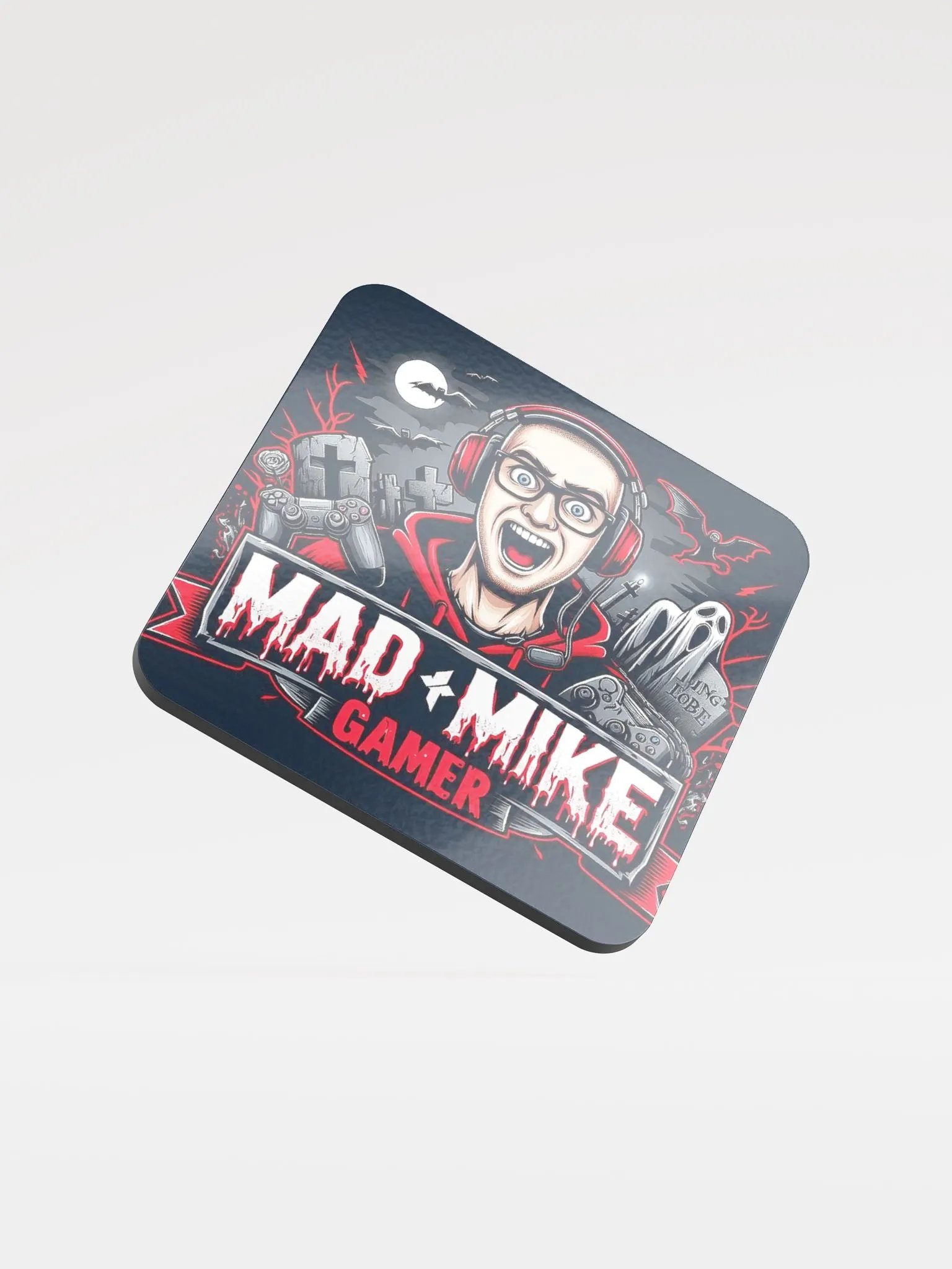 Spooky Gamer Madness Coaster product image (1)