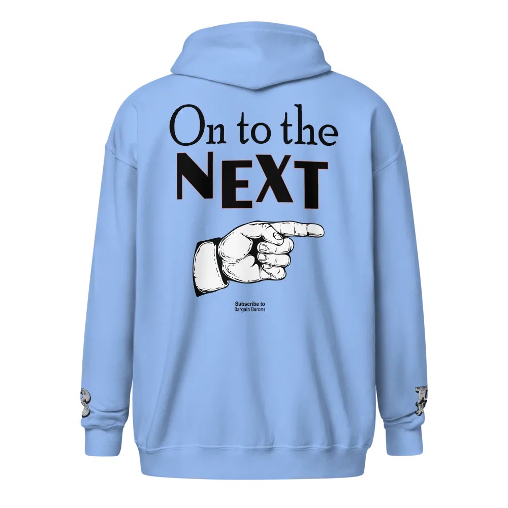 ON TO THE NEXT (Zipper Hoodie - Light) product image (2)