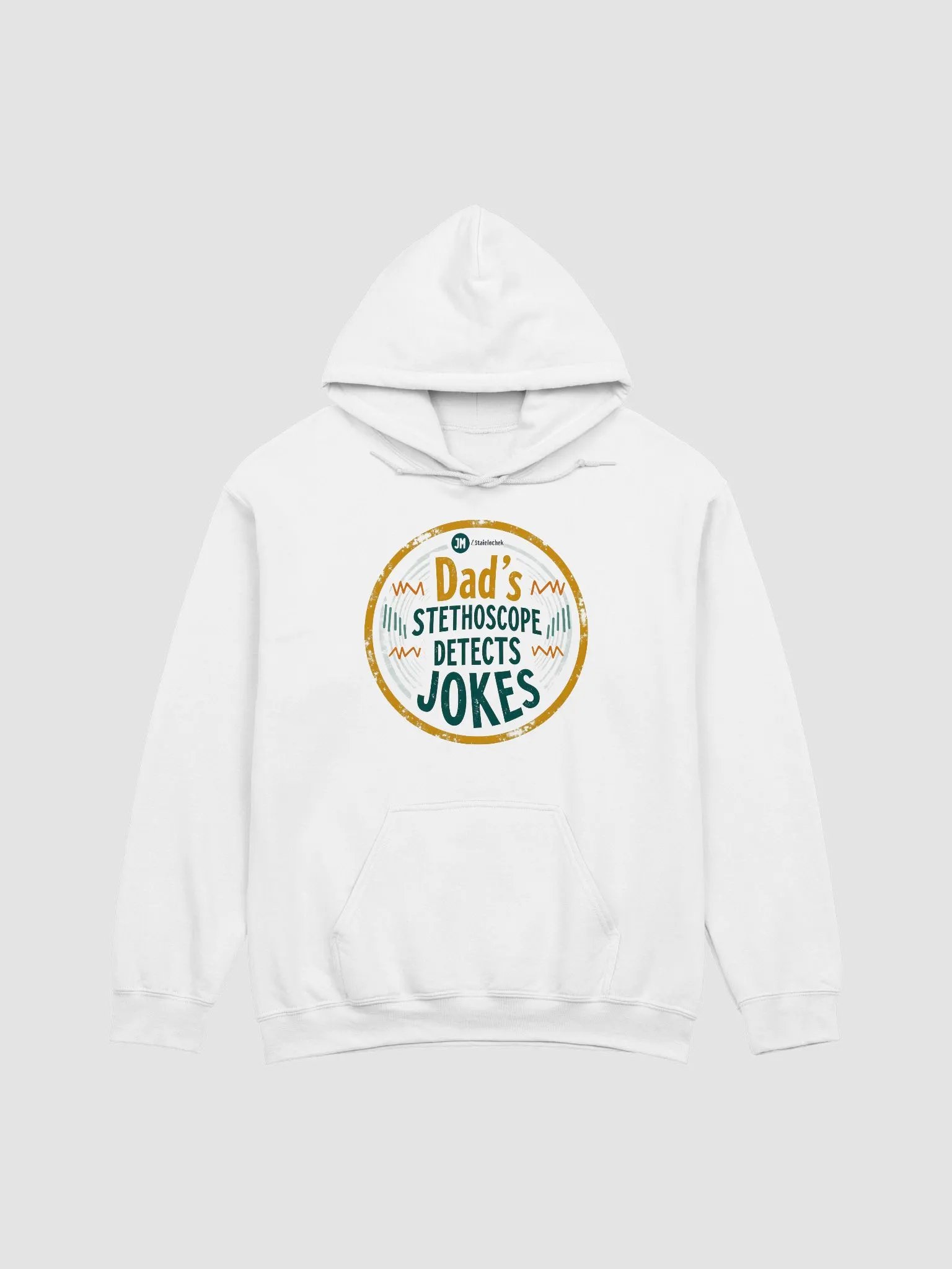 Hilarious Dad's Stethoscope Hoodie product image (4)