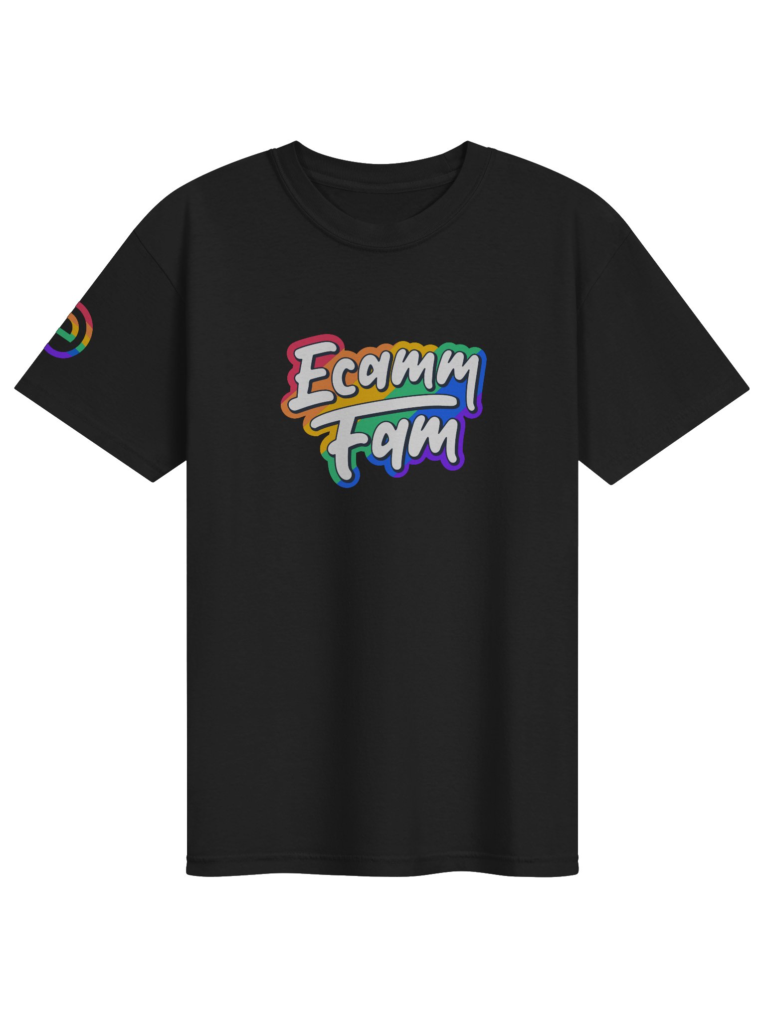 Ecamm Fam Pride T Shirt product image (1)