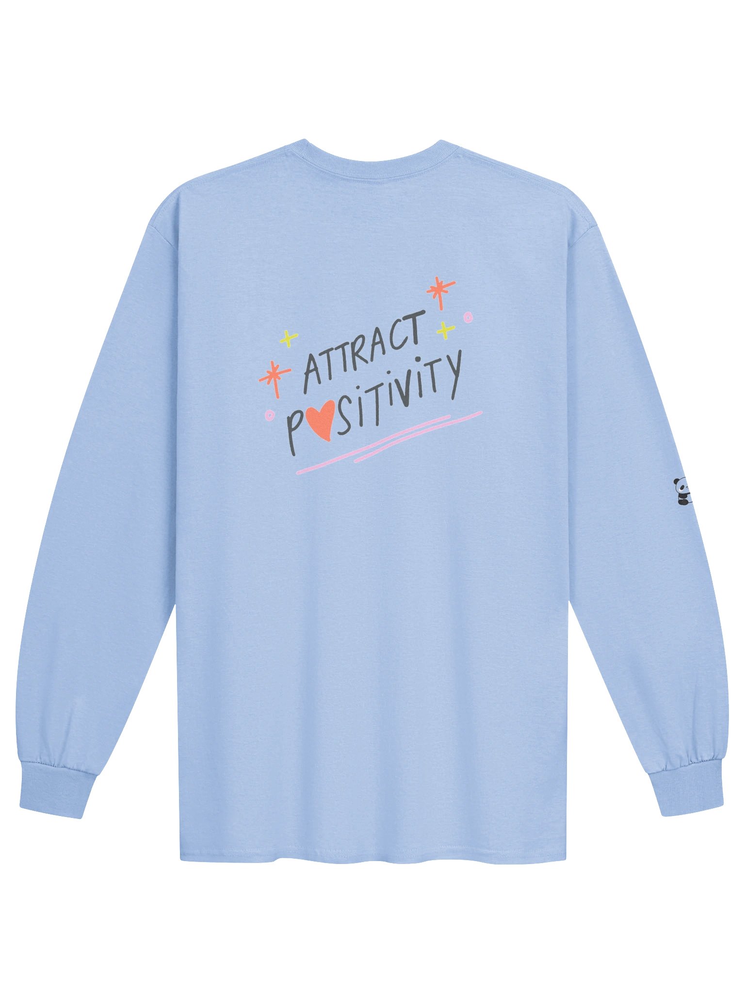 Attract Positivity Long Sleeve Tee product image (2)