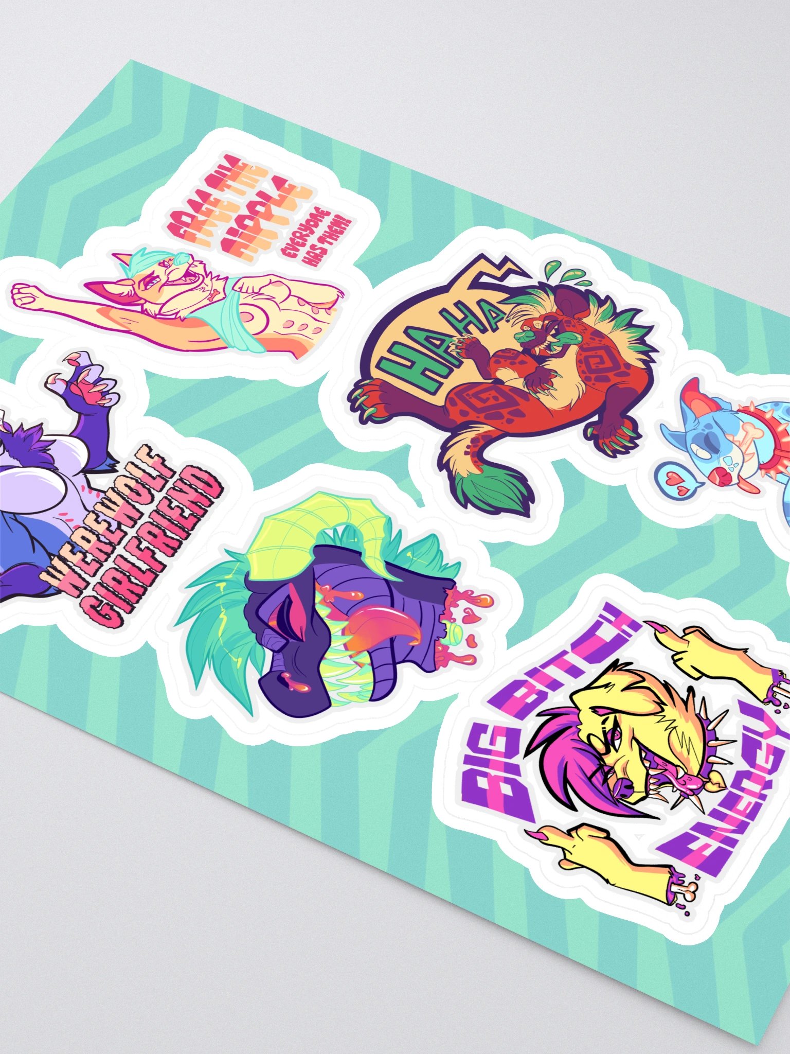 Furry Stickers! product image (2)