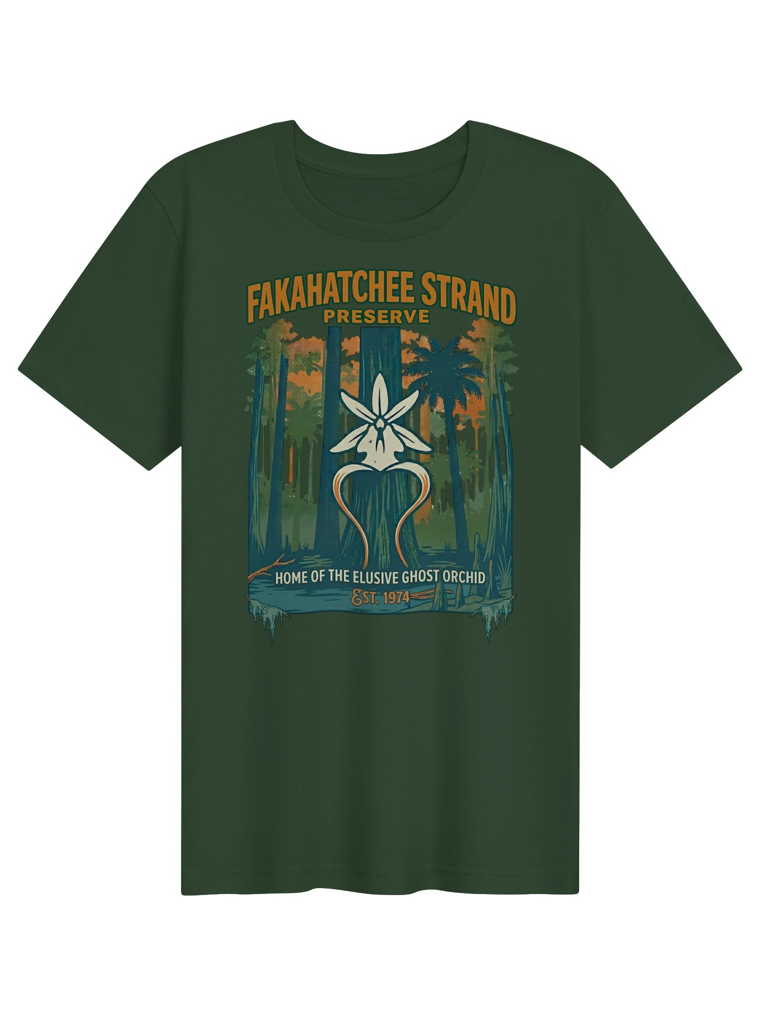 Fakahatchee Strand Ghost Orchid Tee product image (11)