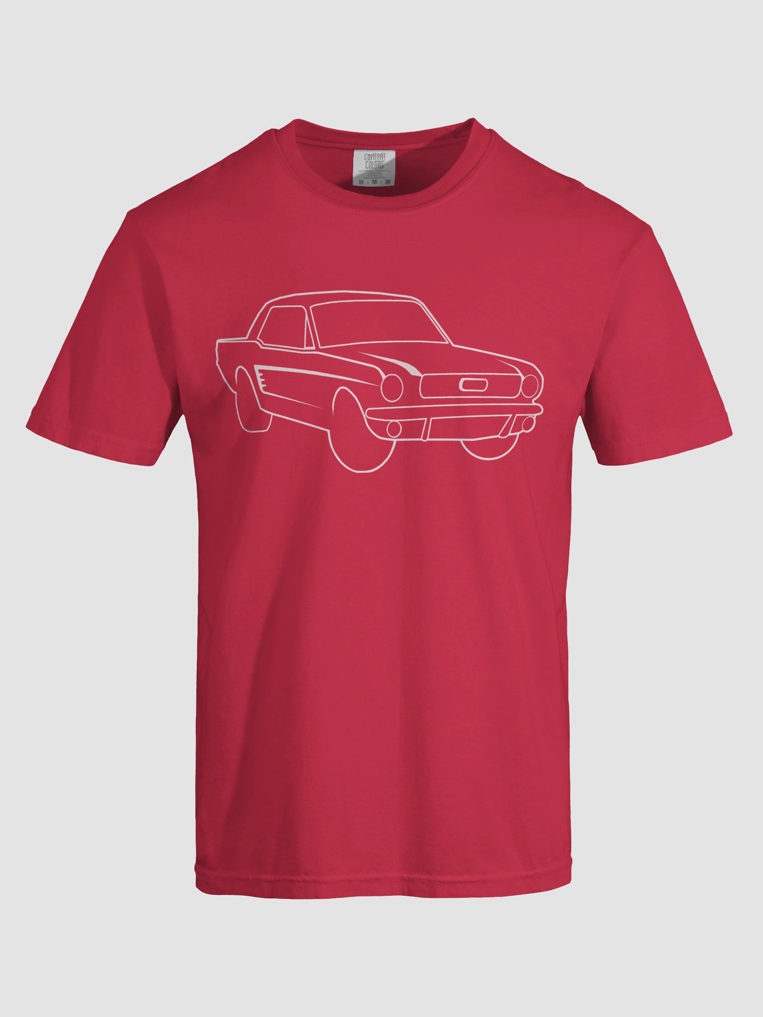 Retro OG Pony Car Outline T-Shirt product image (5)