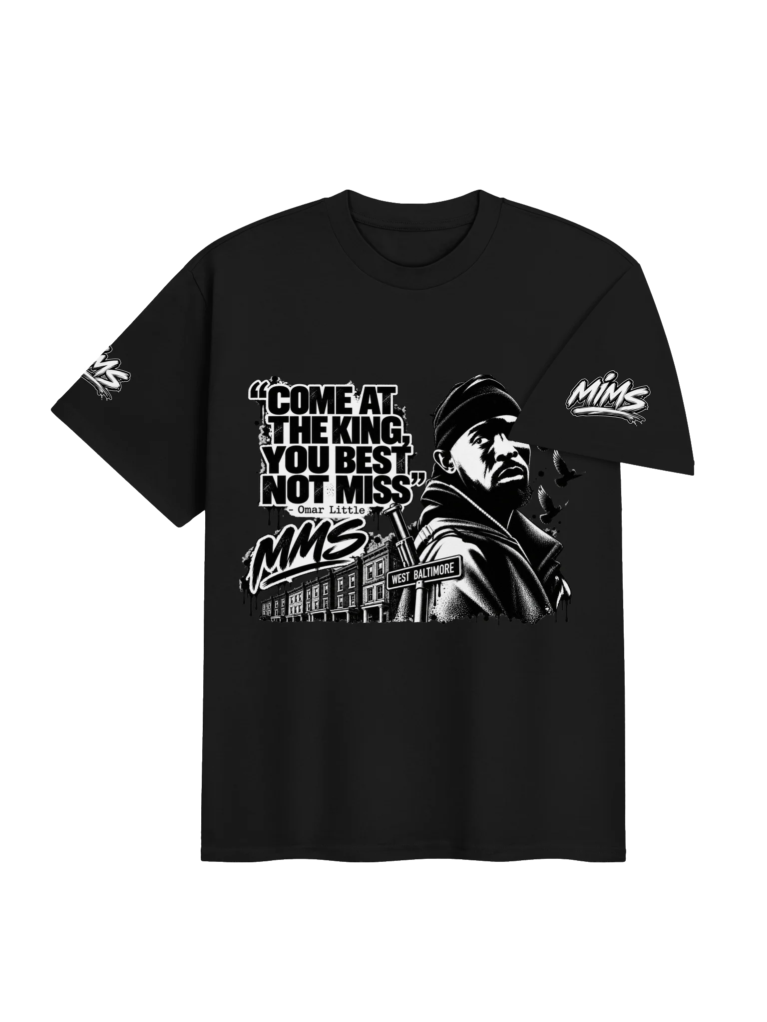 Omar Little Graphic Tee product image (14)