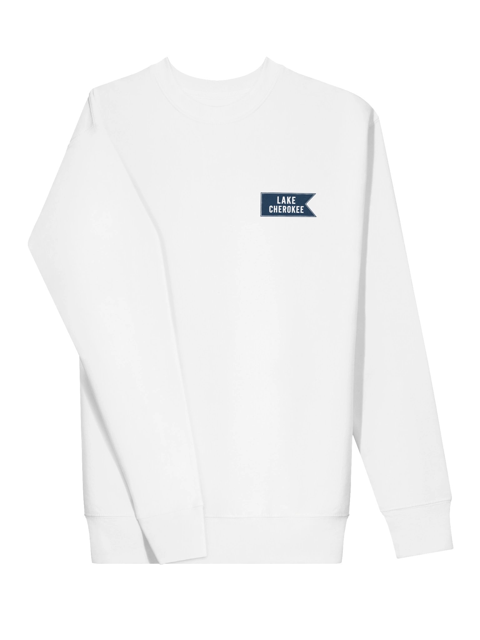 Lake Cherokee Vintage Boat Sweatshirt (back) product image (6)